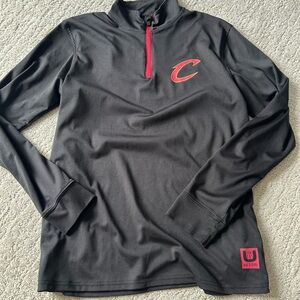 Cleveland Cavaliers Black Quarter-Zip Pullover